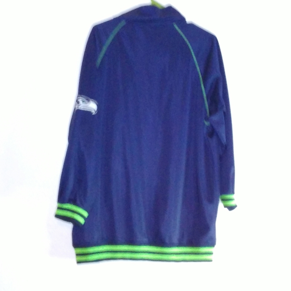 NFL Team Apparel Seattle Seahawks Zip Jacket - Picture 2 of 10